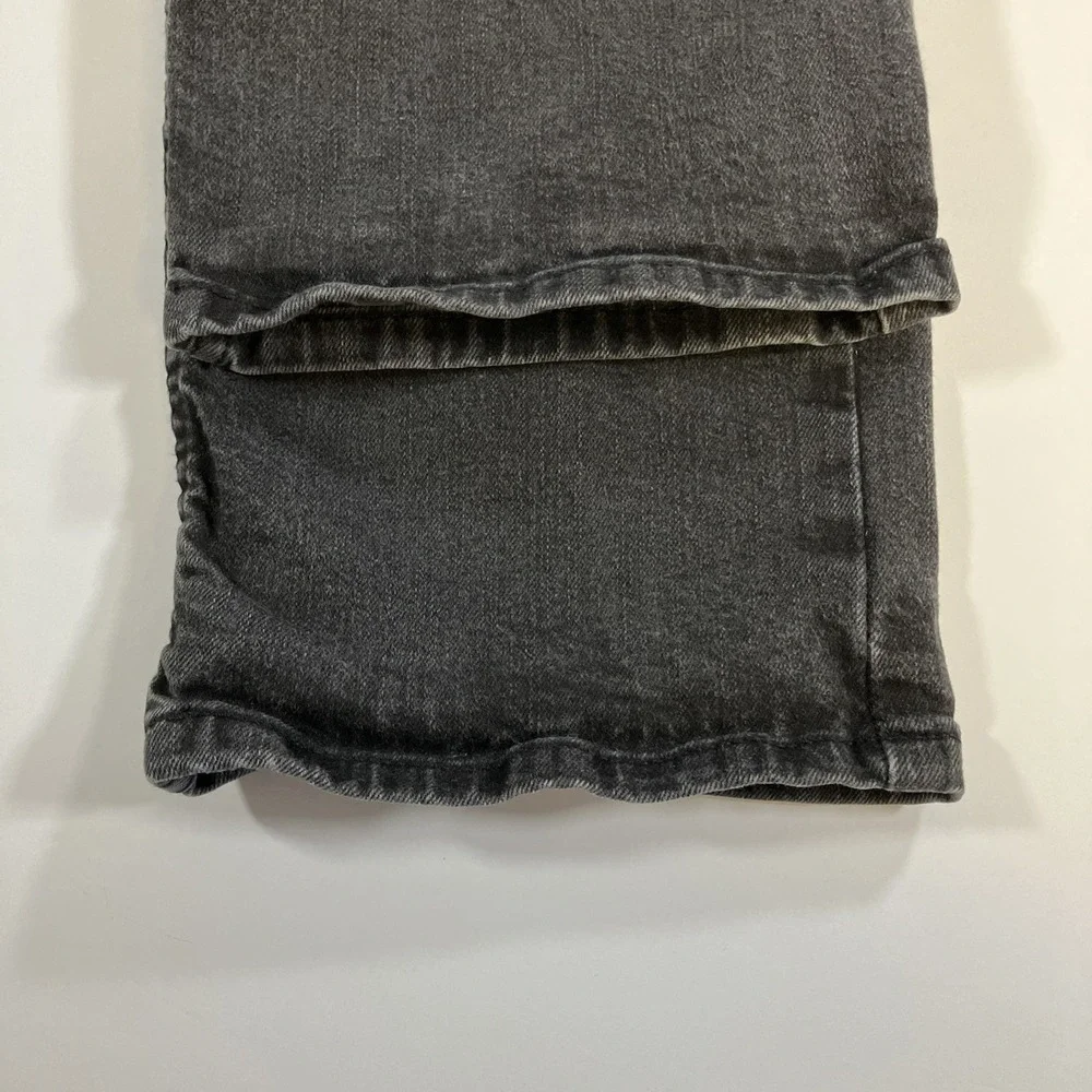 Levi's 514 Jeans Mens 32x32 Black Straight Fit Stretch Denim 30x29.5 Actual